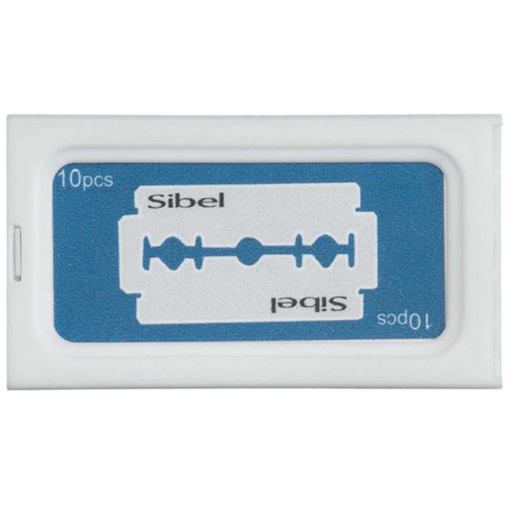SIBEL Cuchillas para maquinilla de afeitar S + L + Alu 10pzs