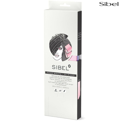 [P000135] SIBEL Highlight Espuma Color 9.5cmx30cm 200pcs